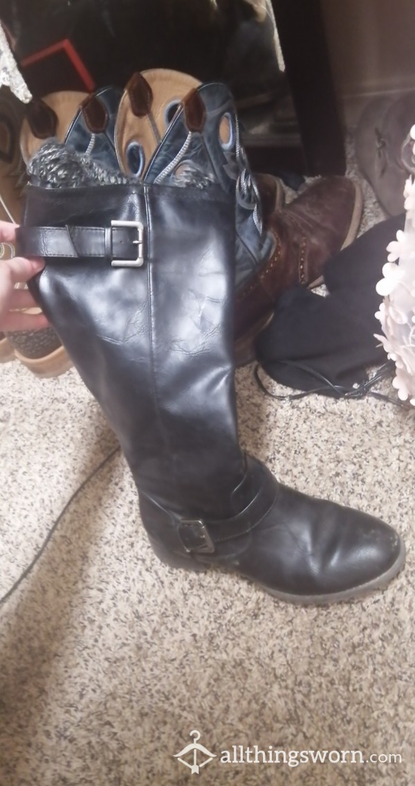 Leather Boots