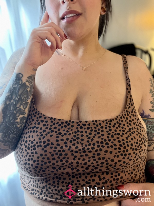 Leopard Bralette