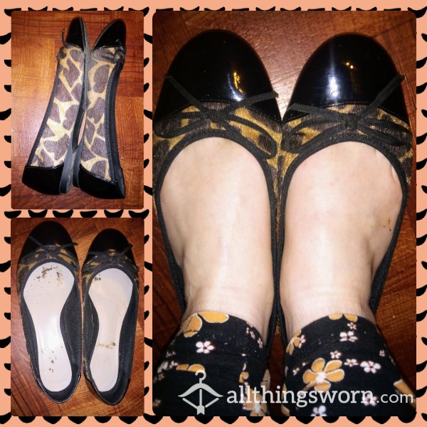 Leopard Print Flats!