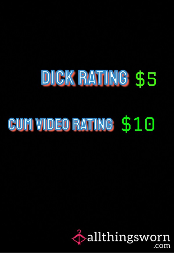 Let Me Rate Your C*ck!