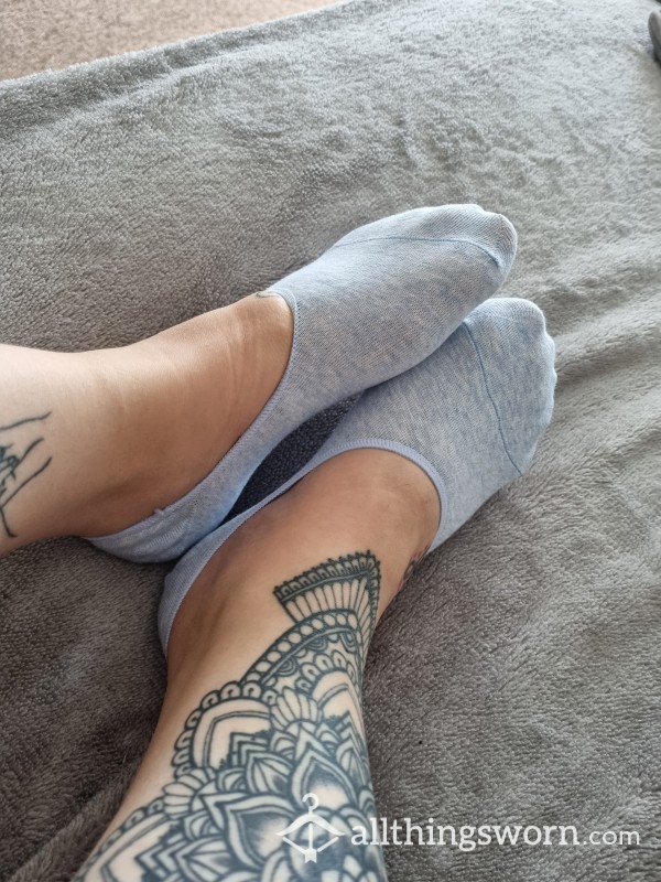 Light Blue Invisible Socks