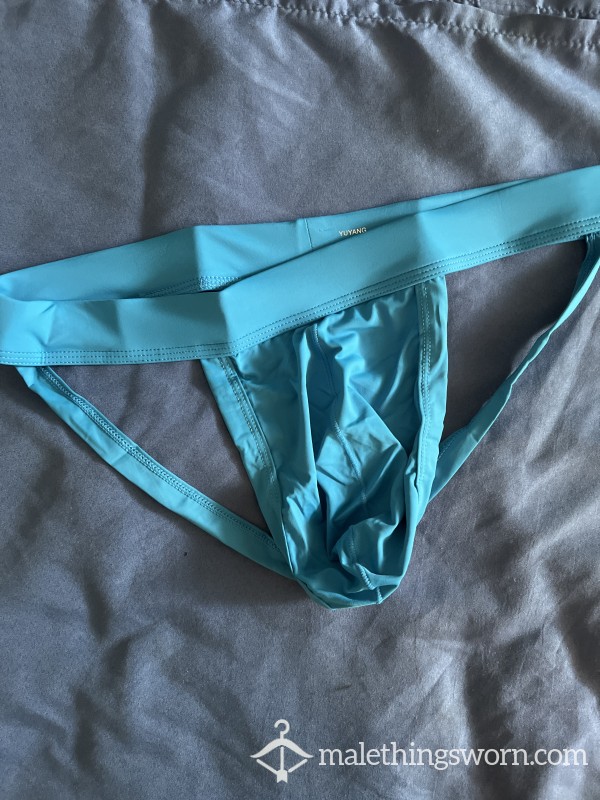 Light Blue Used Jockstrap