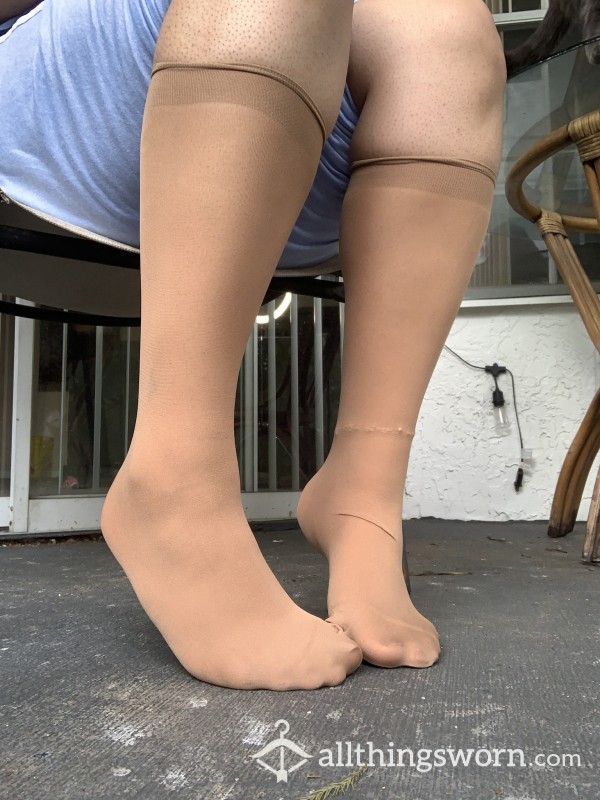 Light Brown Nylons Socks