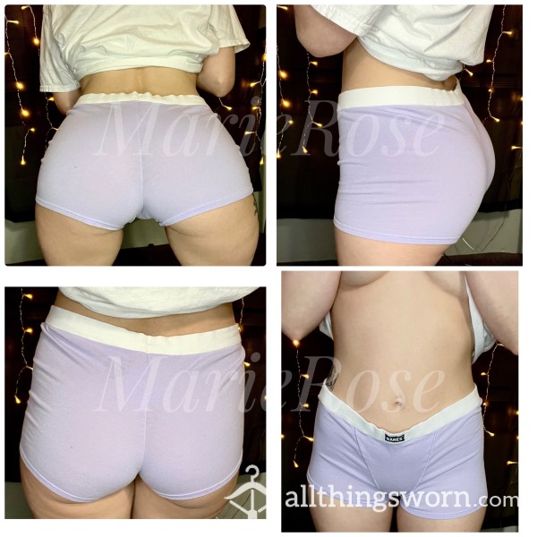 Light Purple Hanes Women’s Boxers