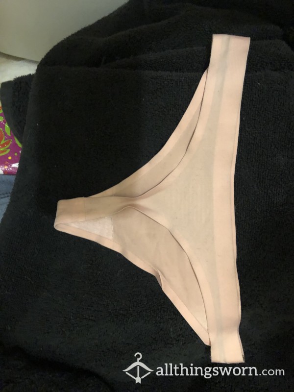 Lil SEAMLESS PINK Tiny Tiny THONG