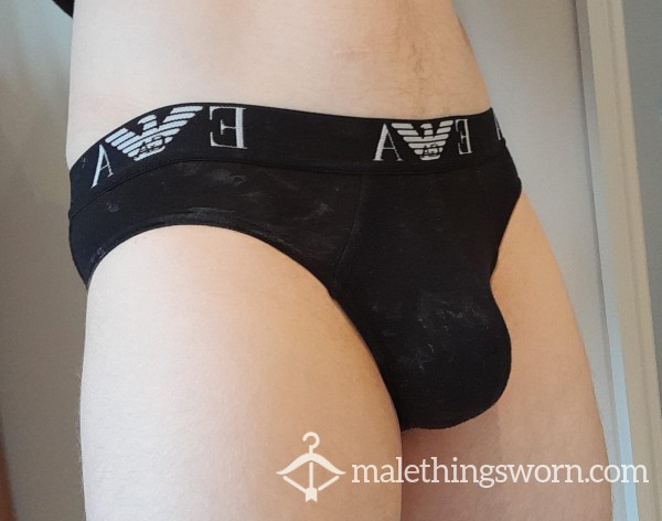 Loaded Tight Black Briefs