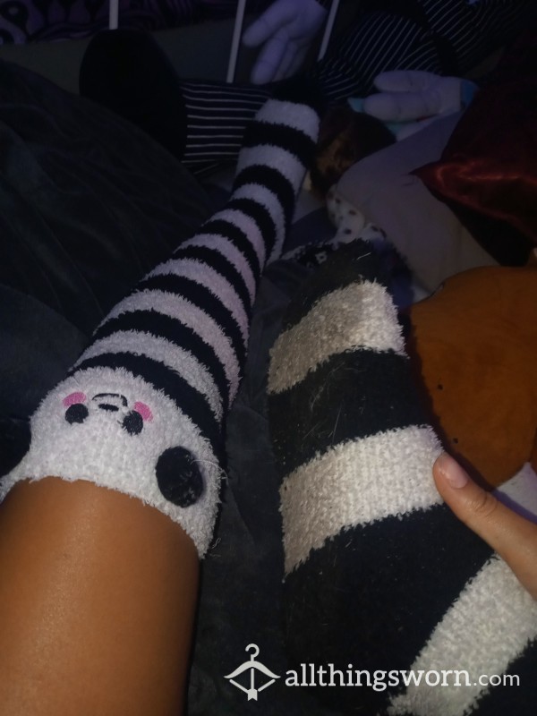 Long Fluffy Socks🖤