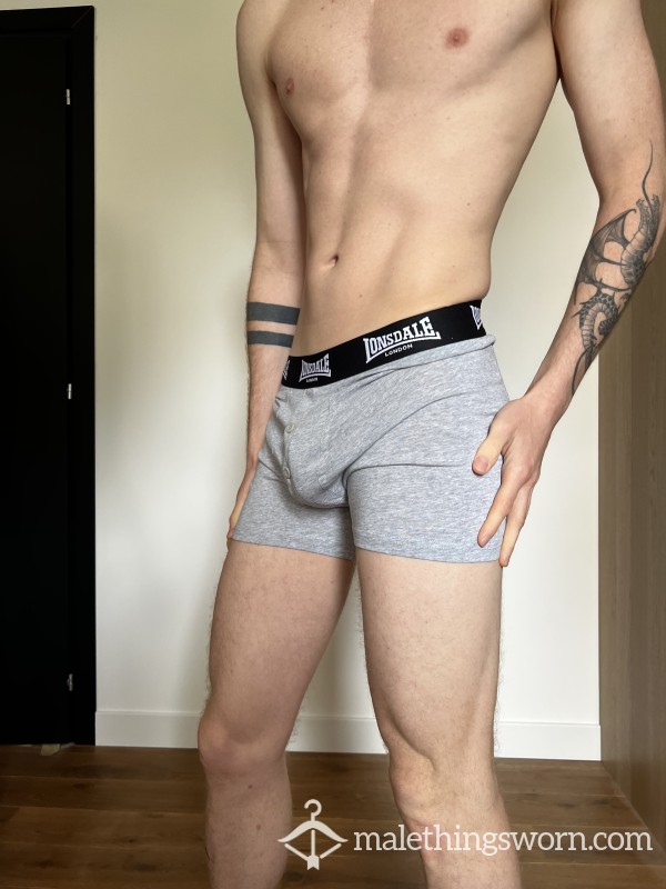 Lonsdale Bu*ton Fly Boxers