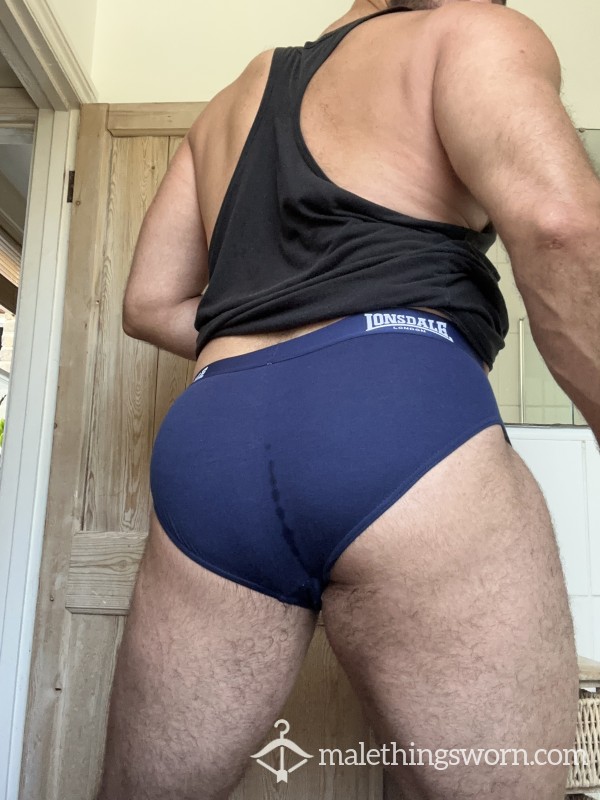 Lonsdale Cla**ic Navy Briefs XL