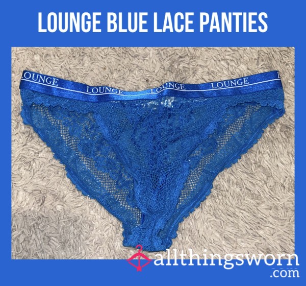 Lounge Blue Lace Panties💙