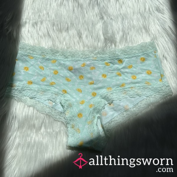 Lovely Lemon Cotton Cheeky Panty