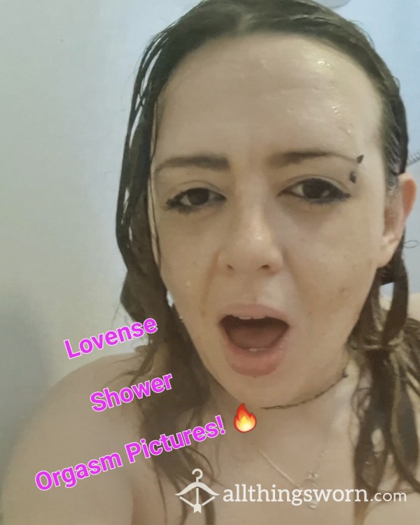 Lovense Shower Orgasm Pictures🔥