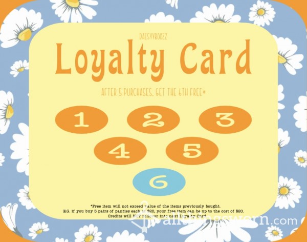 Loyalty Card