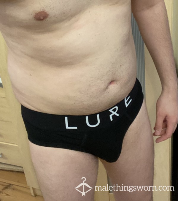 LURE Black Worn Pants