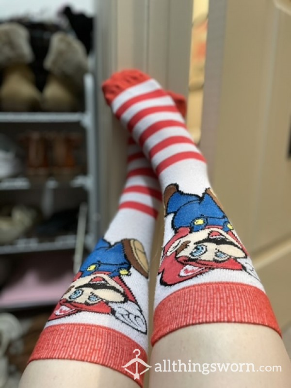 Mario Knee Highs