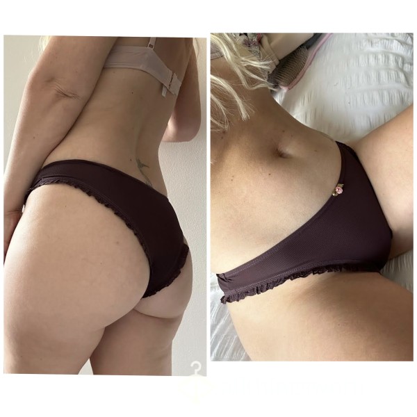 Maroon Panties