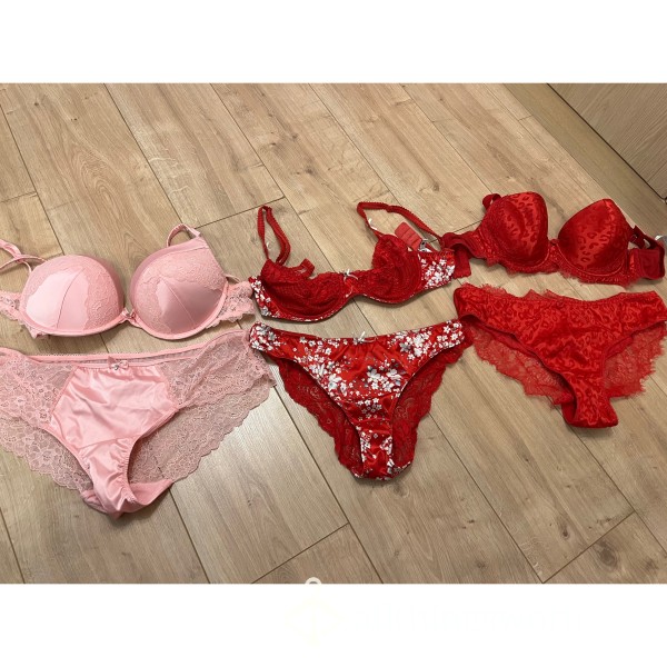 Matching Bra And Knickers Set.