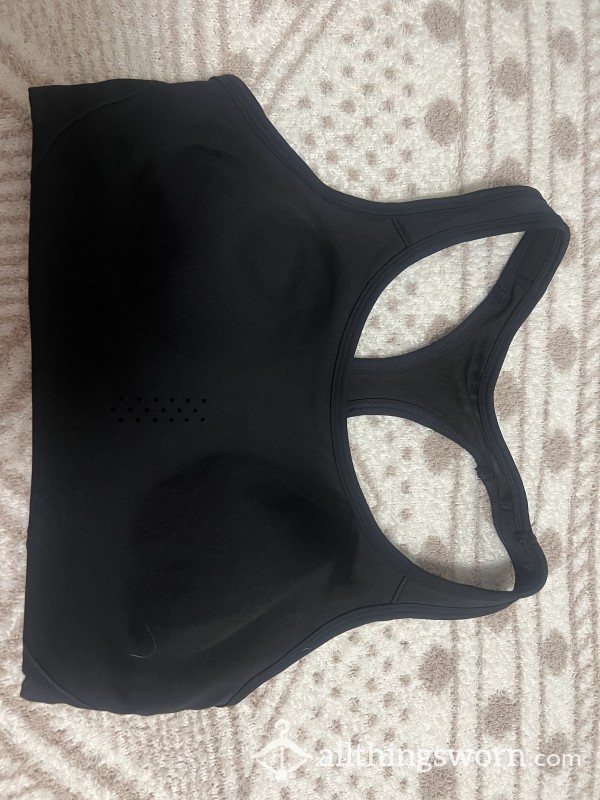 Medium Black Sports Bra