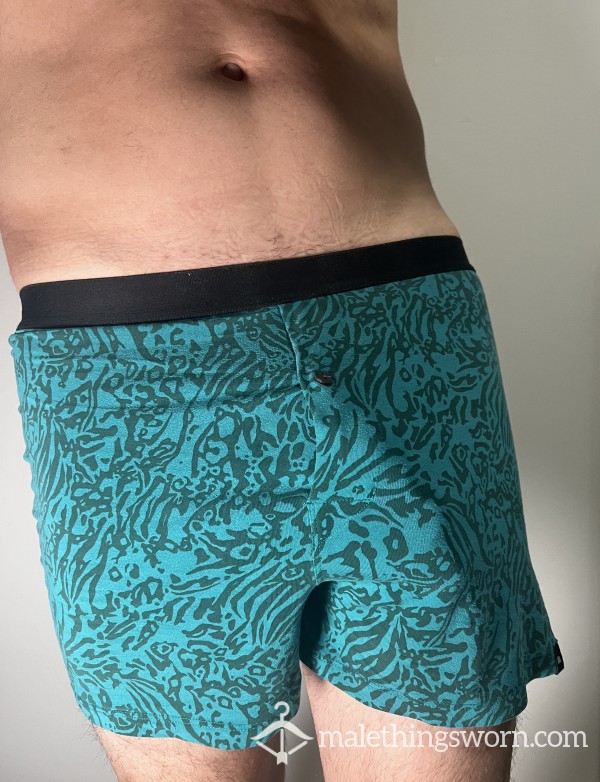 Medium Blue MeUndies Boxers