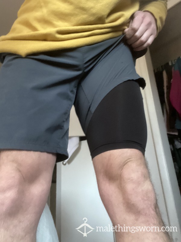 Medium Built In Compression Underwear Shorts