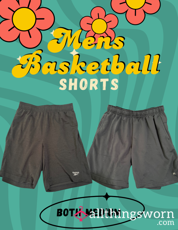 Mens Basketball Shorts Both Size Medium