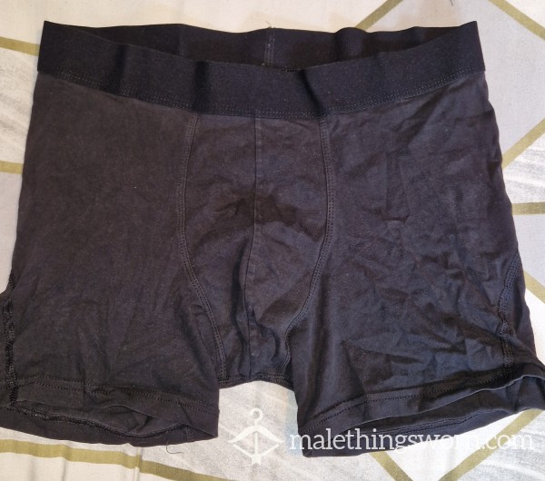 Mens Black H&M Boxers Medium