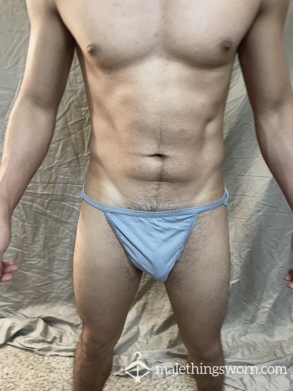 Men’s Gray Hanes Bikini Briefs