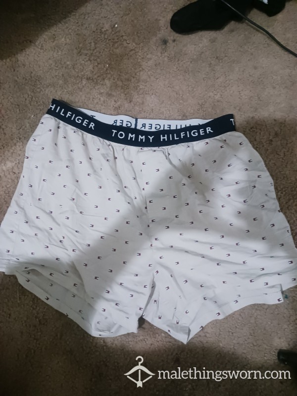 Mens Medium Tommy Hilfiger Boxers Used