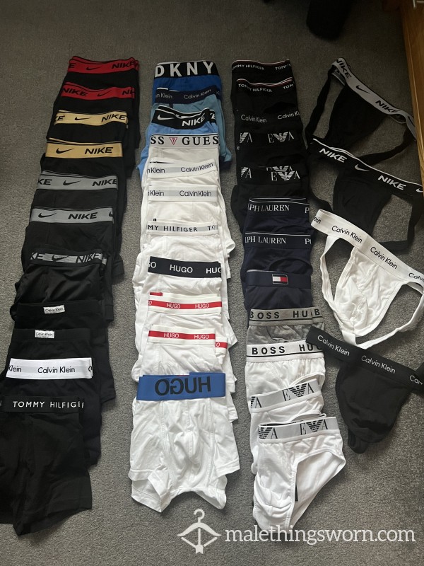 Mens Underwear Small & Medium £15.00 Each