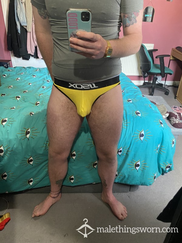 Mens Yellow Briefs