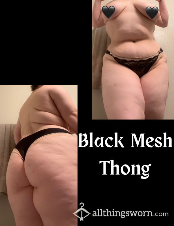 Mesh Thong