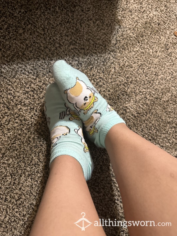 Mint Green Hamster Socks