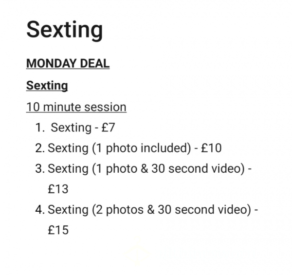 MONDAY S**TING DEAL