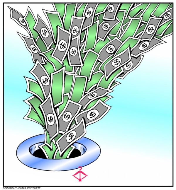 Money Down The Drain 💚💰 (Dash Drain)