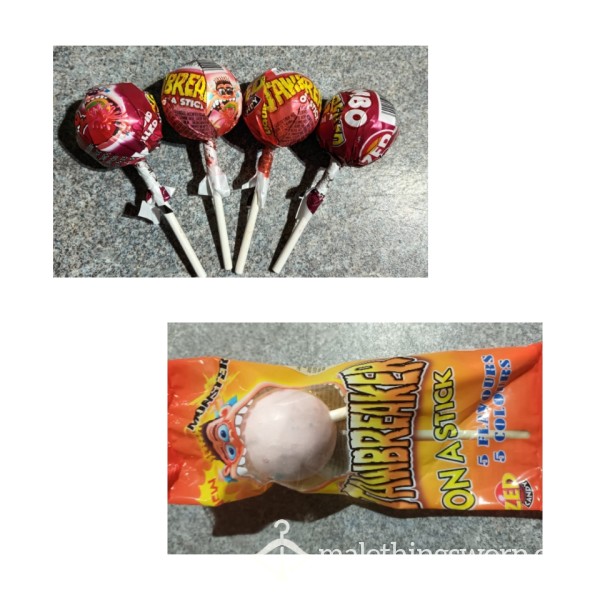 Monster Jaw Breaker & Jumbo Jaw Breaker Pops