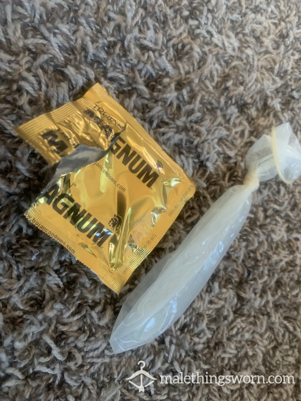 Morning C*m Condom + Magnum Wrapper