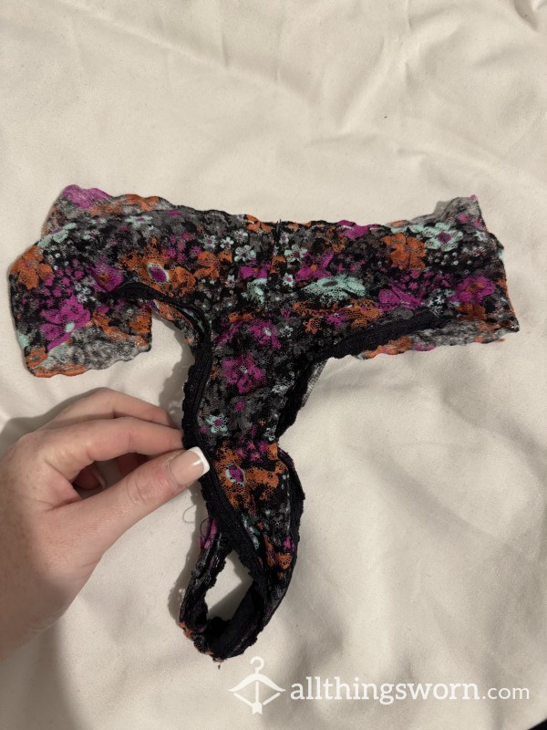 Multi Coloured, Well Worn Panties