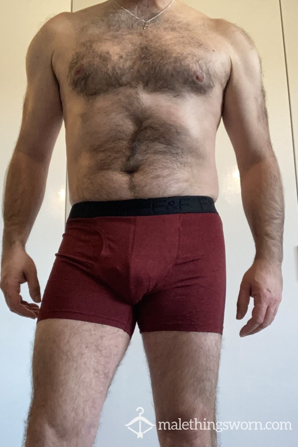 Musky Deep Red Briefs