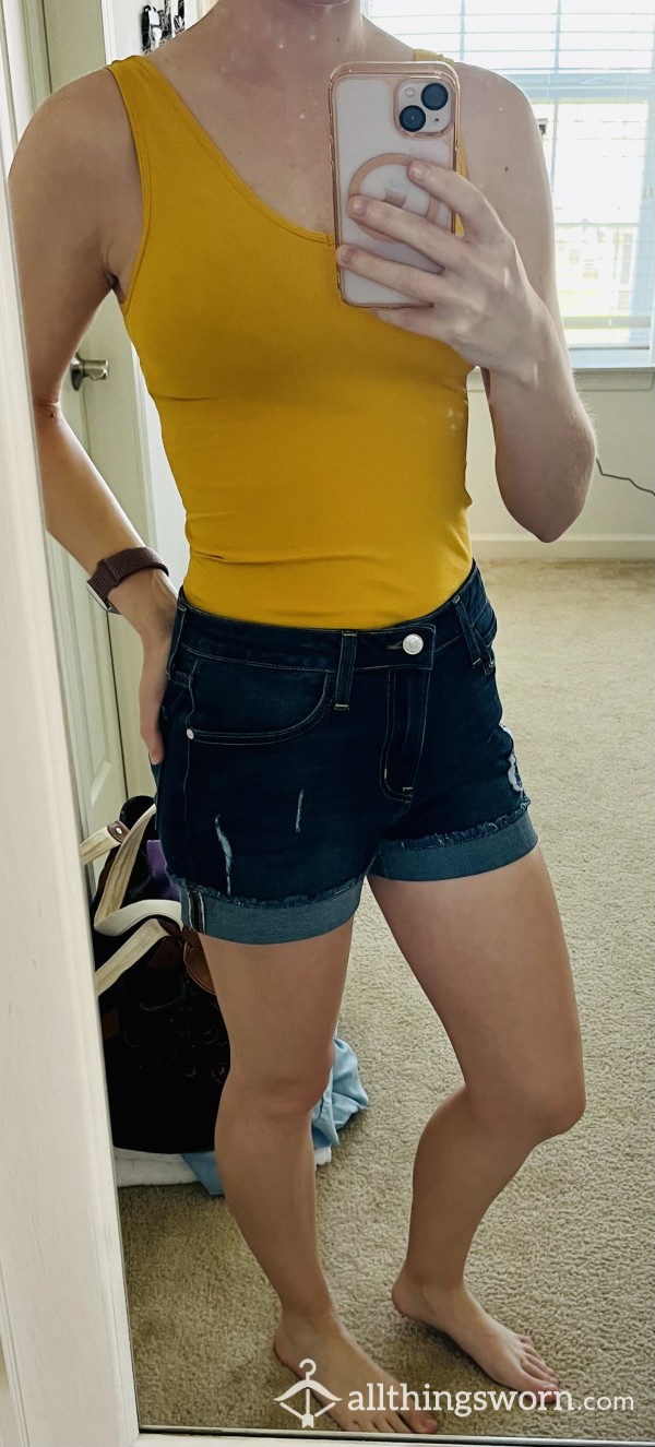 Mustard Yellow Tank Top​