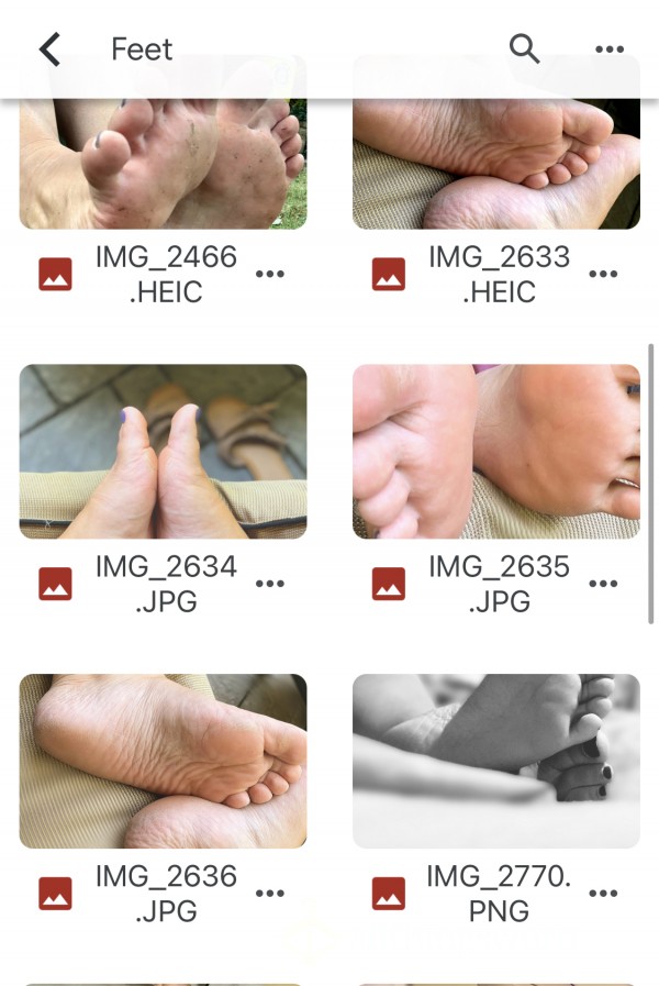 56 Photos 2 Videos👣 Barefeet, Socks, Nylons, Nail Polish ✨Lifetime Access!!