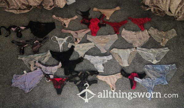 My Entire Pantie Drawer