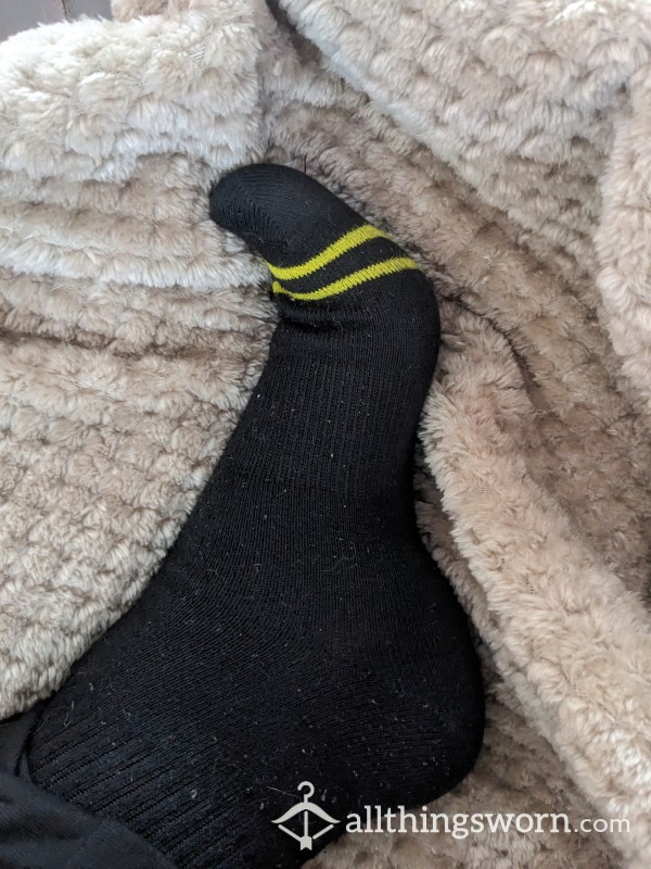 My Everyday Black Athletic Socks