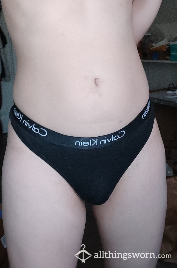 My Fav Black Panties Worn For A Full 24 Hrs ;p