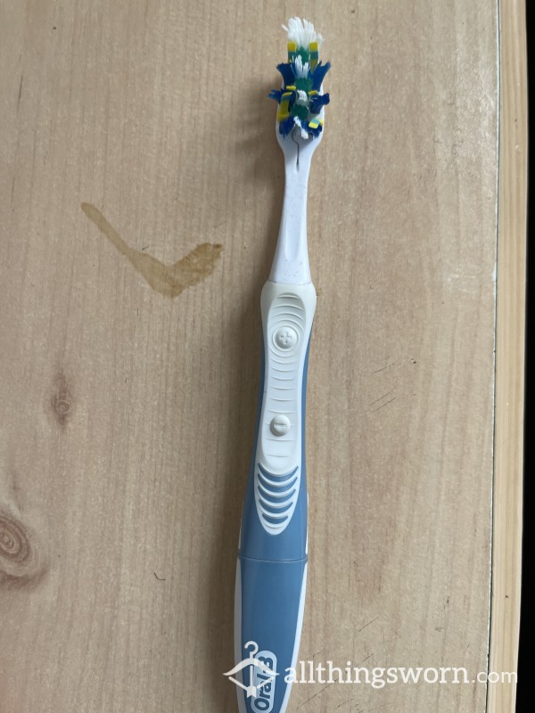 My Well Worn 3months Or*l B Toothbrush