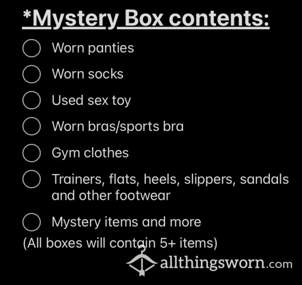 S**y Mystery Box 🎁 😈