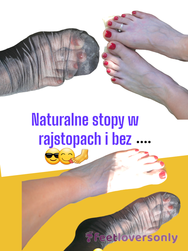 Naturalne Stopy W Rajstopach  I  Bez 🔥😋😈 Zdjęcia Z Niespodzianka