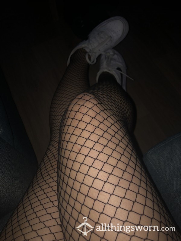 Naughty Black Fishnets