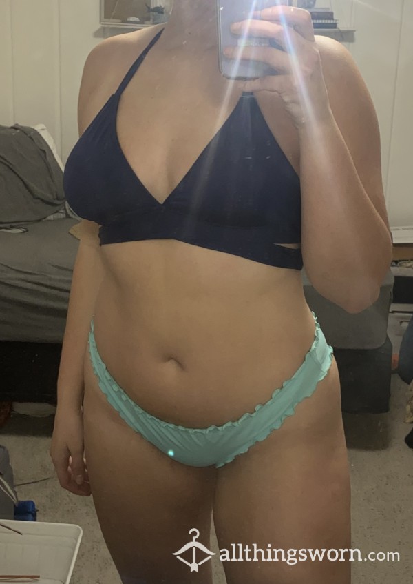 Navy And Teal Bikini