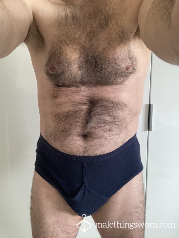 Navy Briefs- 3 Day Wear And C*m Load