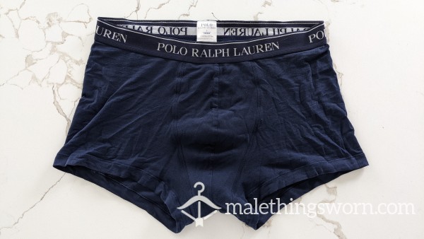 Navy Well Used Holey Ralph Lauren Boxers